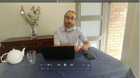 Link to video of Rabbi Zalman