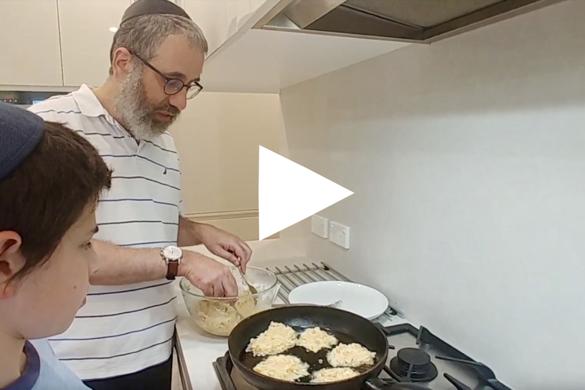 Cooking with Rabbi Zalman