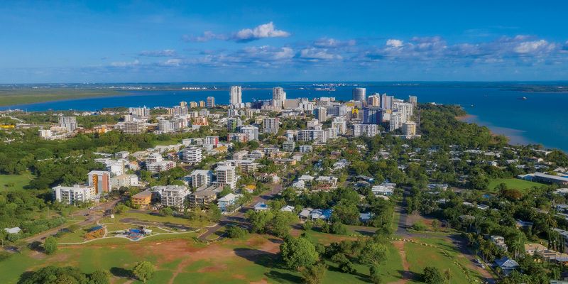 Aerial photo of Darwin, Northern Territory
